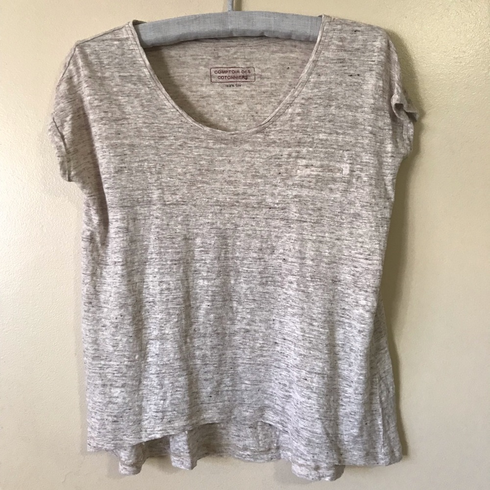 Comptoir des Cotonniers Linen Pocket Shirt